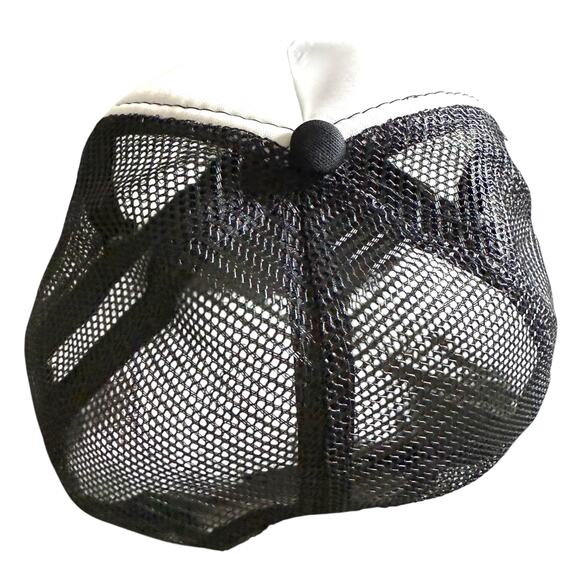 Def Leppard Flaming Skull Logo SnapBack Trucker Hat Mens OS - Grunge Rock Casual - Picture 5 of 10